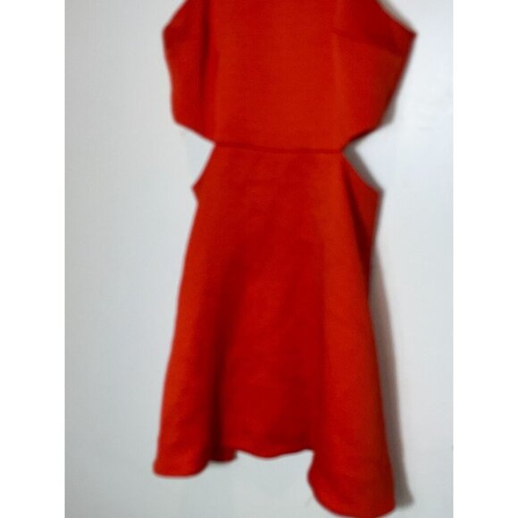 NWT Club Monaco Taika Dress Robe in Red Chilli pepper Women size 2 - Picture 6 of 11